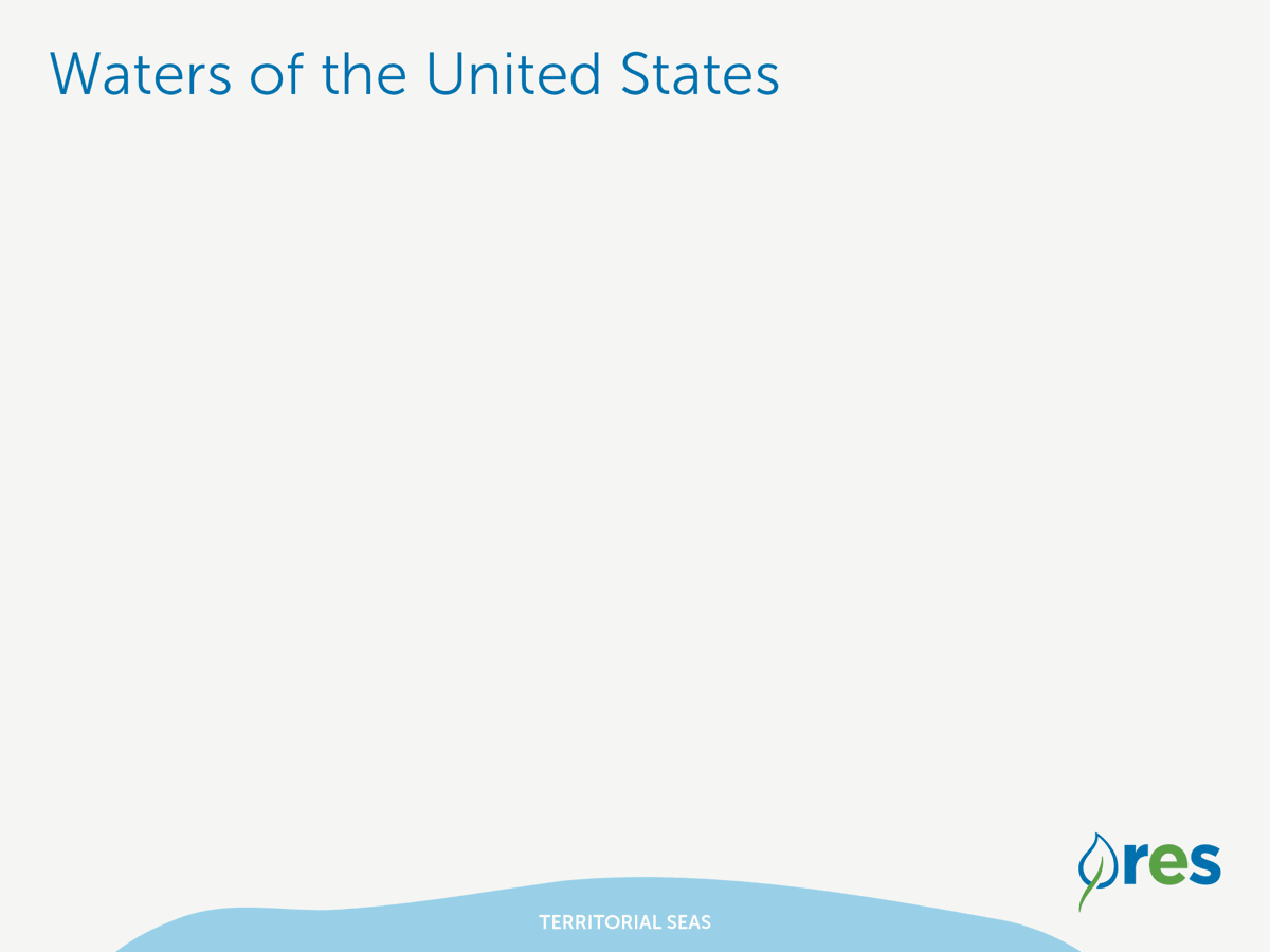 Animated map showing reduction in federally protected WOTUS under the Navigable Waters Protection Rule