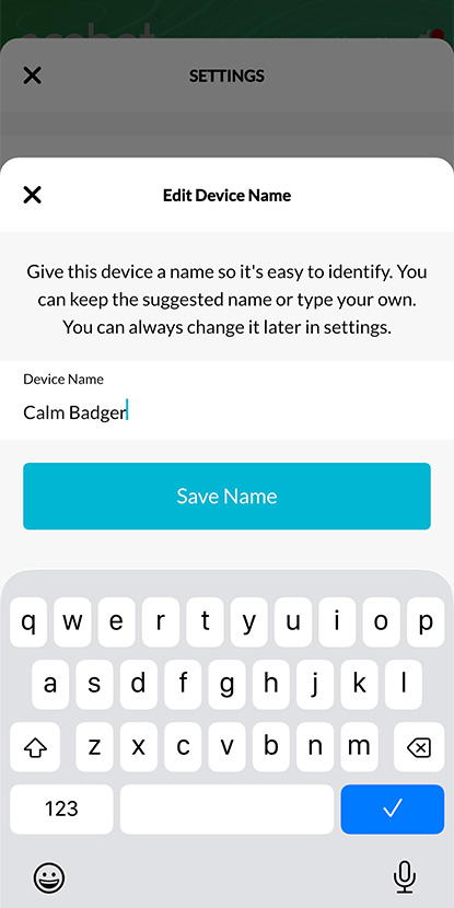 Ecobot Collector, device naming.