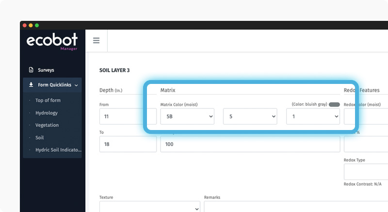 Ecobot Manager Output Preview