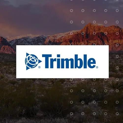 Trimble logo - precision GNSS technology partner